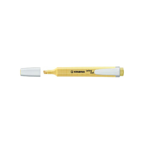 Stabilo STABILO swing cool pastel markeerstift, milky yellow