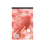 Work Work schrijfblok, ft A5, 70 g/m², 100 vel, geruit 5 mm