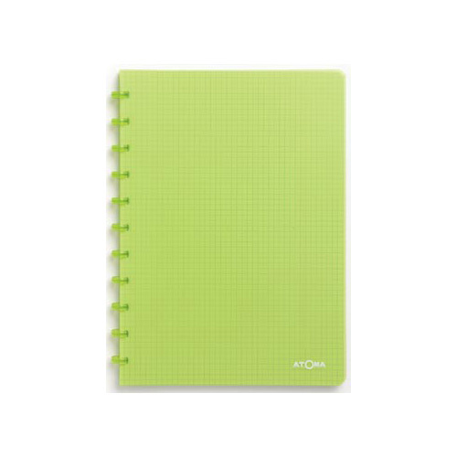 Atoma Atoma schrift Trendy ft A4, geruit 5 mm, transparant groen