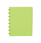 Atoma Atoma schrift Trendy ft A5, gelijnd, transparant groen