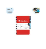 Correctbook Correctbook A5 gelijnd / herbruikbaar schrift, rood