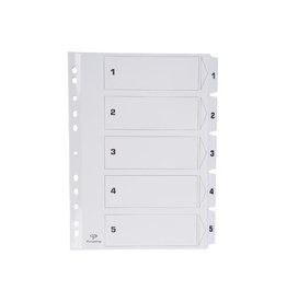 Pergamy Pergamy Tabblad A4 11G 1-5 [1st]