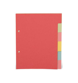 Pergamy Pergamy Tabblad A5 Pastel 6T [1st]