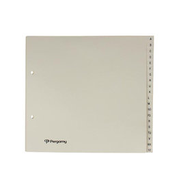 Pergamy Pergamy tabbladen 21 x 23 cm, 20 tabs