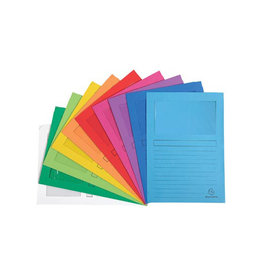 Exacompta Exacompta L-map Forever, voor ft A4, pak van 100 stuks, geassorteerde kleuren