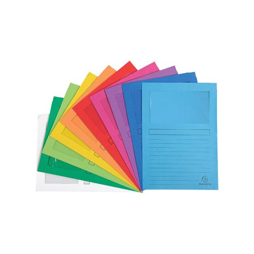 Exacompta Exacompta L-map Forever, voor ft A4, pak van 25 stuks, geassorteerde kleuren