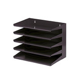 V-part Sorteerrek 5-delig, zwart