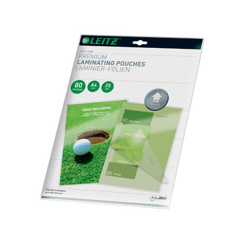 Leitz Leitz Ilam lamineerhoes ft A4, 160 micron (2 x 80 micron), pak van 25 stuks