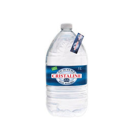 Cristaline Cristaline water, fles van 5 l — levering per 2