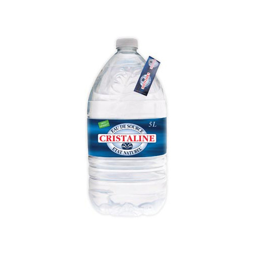 Cristaline Cristaline water, fles van 5 l — levering per 2