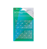 3M 3M zelfklevende stootdoppen Bumpon, transparant, blister met 16 stuks