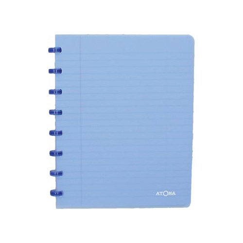 Atoma Atoma schrift Trendy ft A5, geruit 5 mm, transparant blauw