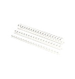 Fellowes bindruggen, pak van 100 stuks, 6 mm, wit