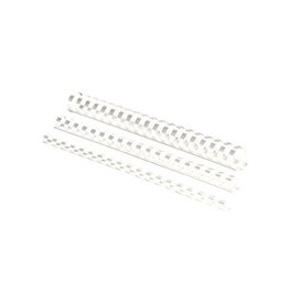 Fellowes bindruggen, pak van 100 stuks, 12 mm, wit