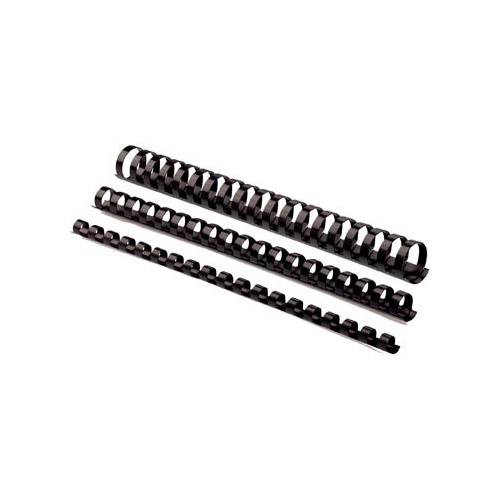 Fellowes bindruggen, pak van 100 stuks, 12 mm, zwart