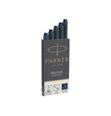 Parker Parker Quink inktpatronen blauw-zwart, doos met 5 stuks