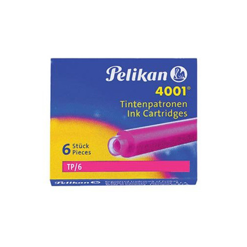 Pelikan inktpatronen 4001 roze