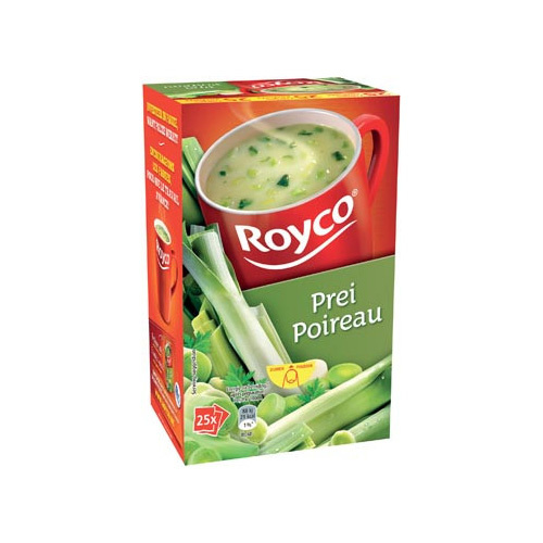 Royco Royco Minute Soup classic prei, pak van 25 zakjes