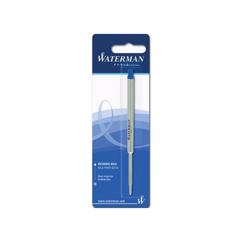 Waterman Waterman vulling voor balpen medium, blauw, op blister