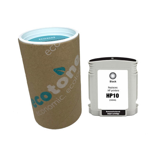 Ecotone Ecotone ink (replaces HP 10 C4844A) black 69ml CC