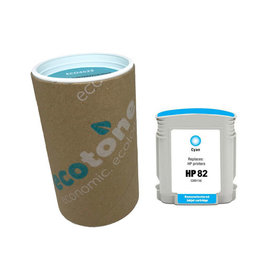 Ecotone Ecotone ink (replaces HP 82 C4911A) cyan 69ml DK