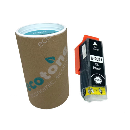 Ecotone Epson T26XL (C13T26214012) ink black 15ml (Ecotone) DK