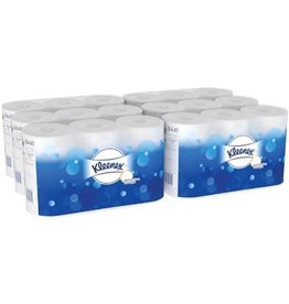 Kleenex Kleenex toiletpapier, 2-laags, 600 vellen, pak van 6 rollen