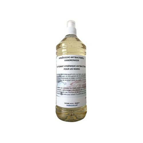 Merkloos Hygiënische antibacteriële handreiniger, fles van 1 liter