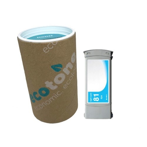 Ecotone Ecotone ink (replaces HP 81 C4934A) light cyan 680ml DK