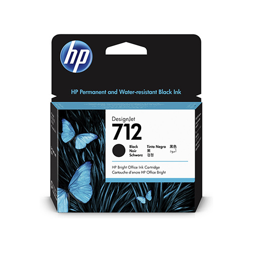 HP HP 712 (3ED71A) ink black 80ml (original)