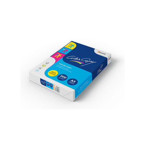 Merkloos Color Copy printpapier ft A3, 200 g, pak van 250 vel