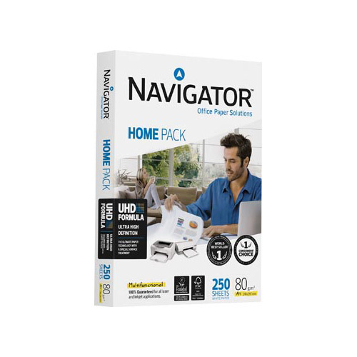 Navigator Navigator Home Pack printpapier ft A4,80 g, pak van 250 vel