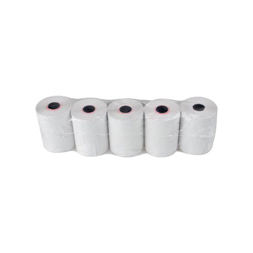 Q-CONNECT Thermorol BPA-vrij, ft 57 mm, diameter +- 47 mm, asgat 12 mm, lengte 25 meter