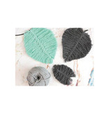 Graine Creative Graine Créative Macramé touw, ft 2,5 mm x 80 m, antracietgrijs