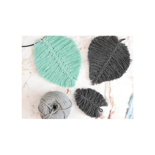 Graine Creative Graine Créative Macramé touw, ft 2,5 mm x 80 m, antracietgrijs