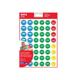 Apli Kids Apli Kids beloningsstickers Happy Smile, blister 12