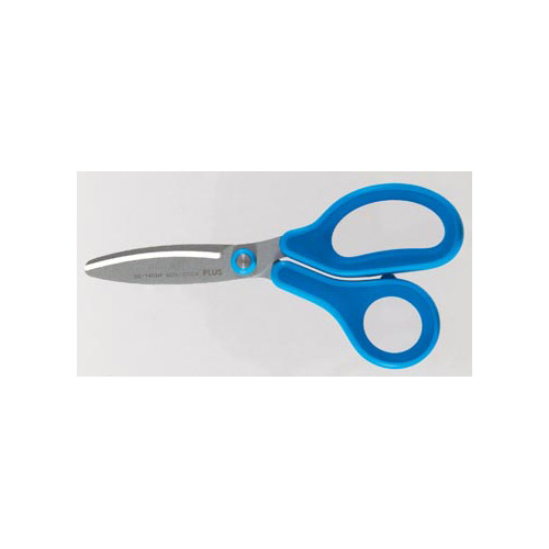 Plus Plus FitCut Curve KIDS schaar, fluorine bladen, 14,5 cm, blauw, op blister