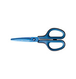 Plus Plus FitCut Curve PREMIUM schaar, 17,5 cm, titanium bladen, blauw, op blister
