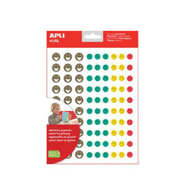 Apli Kids Apli Kids beloningsstickers Happy Smile, blister 12 vellen