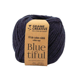Graine Creative Macrame Touw Indigo [1st]