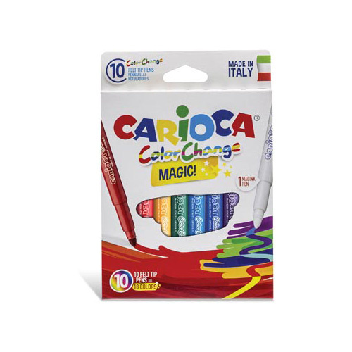 Carioca Carioca viltstiften Magic, 10 stiften in een kartonnen etui