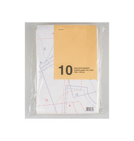 Merkloos Patroonpapier, ft 100 x 150 cm, pak van 10 vel