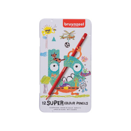 Bruynzeel Bruynzeel kleurpotlood Super, doos van 12 stuks