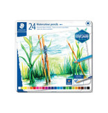 Staedtler Staedtler aquarel potlood, metalen doos met 24 kleuren