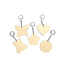 Graine Creative Sleutelhanger Vormen 55Mm 10X [1st]