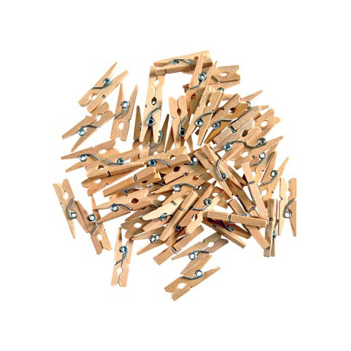 Bouhon Bouhon mini wasknijper, zakje van 48 stuks