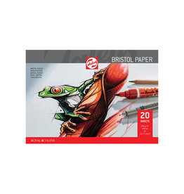 Talens Talens Bristol papier, 250 g, ft 29,7 x 42 cm, A3, blok van 20 vel