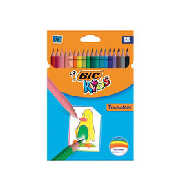 Bic Kids Bic Kids kleurpotlood Tropicolors, etui van 18 stuks