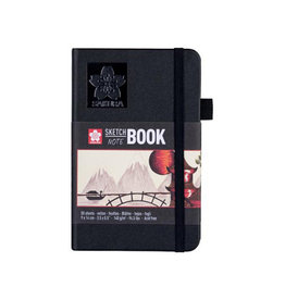 Sakura Sakura schetsboek, 140 g/m², ft 9 x 14 cm, wit, 80 vel