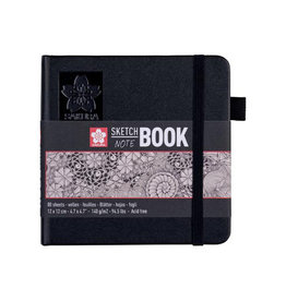 Sakura Sakura schetsboek, 140 g/m², ft 12 x 12 cm, wit, 80 vel